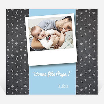 Carte fête des pères carte fête des pères - Dos de la carte