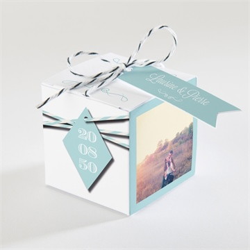 Boîte de dragées mariage notre bande son!