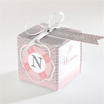 Boîte de dragées baptême forme originale