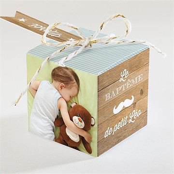 Boîte de dragées baptême boîte de dragées baptême - Dos de la boîte