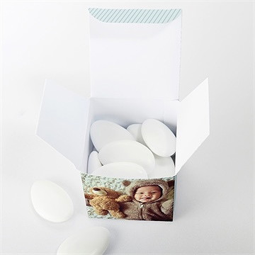 Boîte de dragées baptême boîte de dragées baptême - Intérieur de la boîte