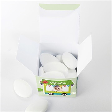Boîte de dragées baptême boîte de dragées baptême - Intérieur de la boîte