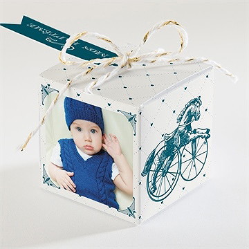 Boîte de dragées baptême boîte de dragées baptême - Dos de la boîte