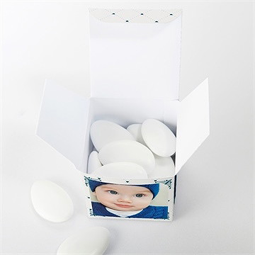 Boîte de dragées baptême boîte de dragées baptême - Intérieur de la boîte