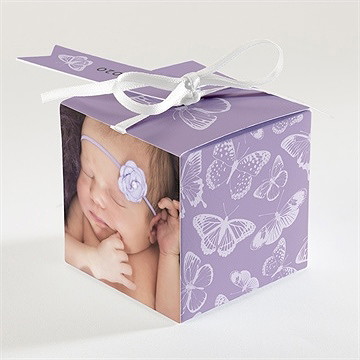 Boîte de dragées baptême boîte de dragées baptême - Dos de la boîte