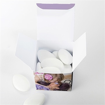 Boîte de dragées baptême boîte de dragées baptême - Intérieur de la boîte