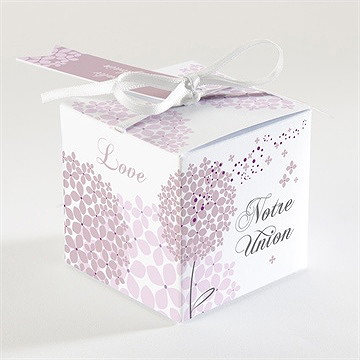 Boîte de dragées mariage boîte de dragées mariage - Dos de la boîte