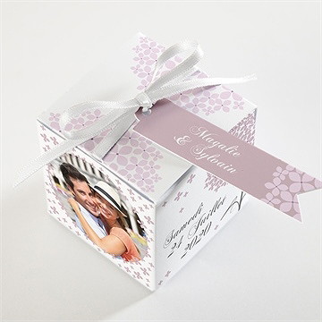 Boîte de dragées mariage boîte de dragées mariage - Dessus de la boîte