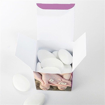 Boîte de dragées mariage boîte de dragées mariage - Intérieur de la boîte