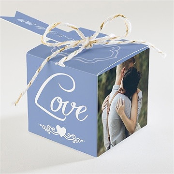 Boîte de dragées mariage boîte de dragées mariage - Dos de la boîte