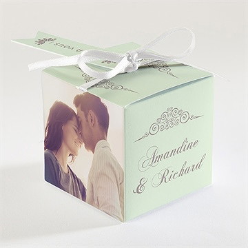 Boîte de dragées mariage boîte de dragées mariage - Dos de la boîte