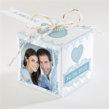 Boîte de dragées mariage boîte de dragées mariage - Dos de la boîte