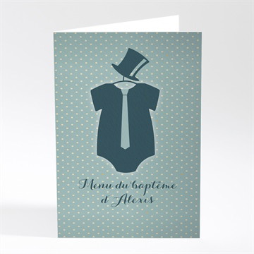 Menu baptême tenue de fête