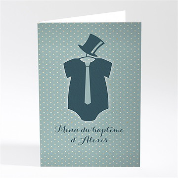 Menu baptême tenue de fête