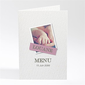 Menu baptême scotch délicat