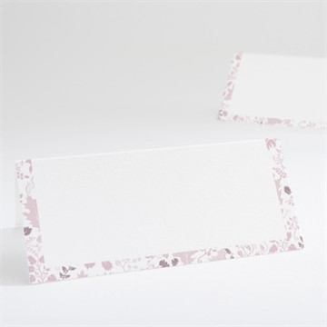 Marque-place baptême liberty pastel clair