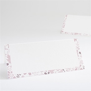 Marque-place baptême liberty pastel clair