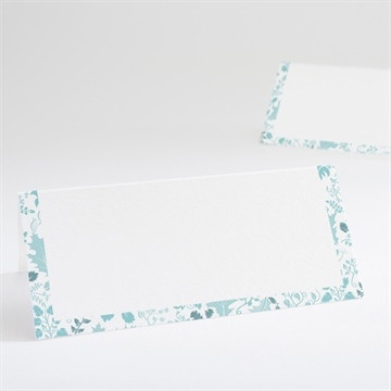 Marque-place baptême liberty en rond