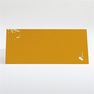 Marque-place mariage photo classique - Dos du marque-place