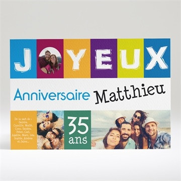 Carte anniversaire carte anniversaire