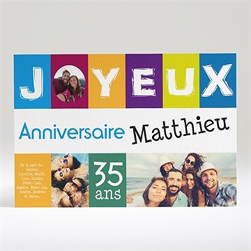 Carte anniversaire carte anniversaire