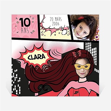 Carte anniversaire carte anniversaire - Dos de la carte