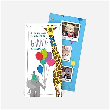 Carte anniversaire carte anniversaire