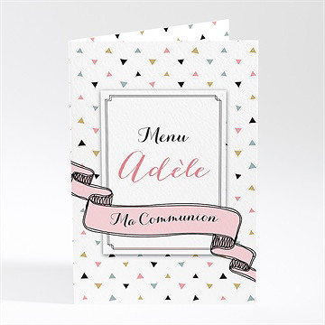 Menu communion sa première communion