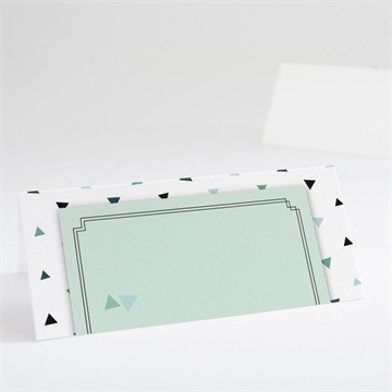 Marque-place communion moderne chic