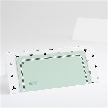 Marque-place communion moderne chic