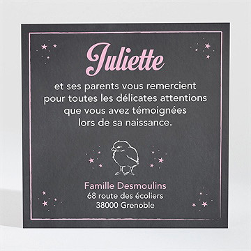 Remerciement naissance remerciement naissance