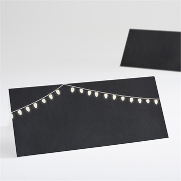 Marque-place mariage tendance ardoise