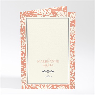 Menu mariage liberty