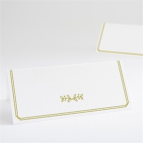 Marque-place mariage classique