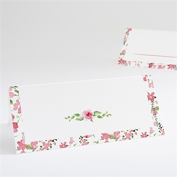 Marque-place mariage annonce champetre