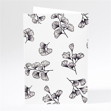 Menu mariage univers retro - Dos du menu