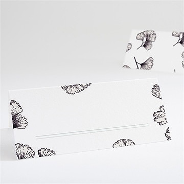 Marque-place mariage univers retro