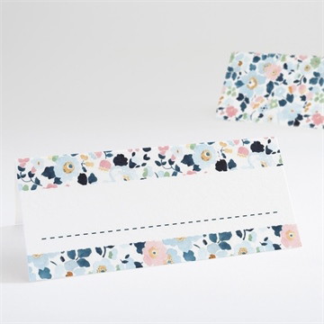 Marque-place mariage liberty chic