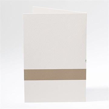 Menu mariage ronde de bonheur - Dos du menu