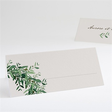 Marque-place mariage ronde de bonheur