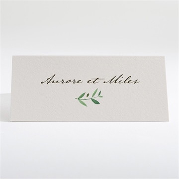 Marque-place mariage ronde de bonheur - Dos du marque-place