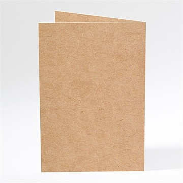 Menu mariage coeur croisé - Dos du menu