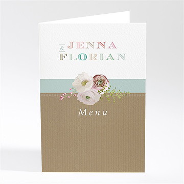 Menu mariage naturel