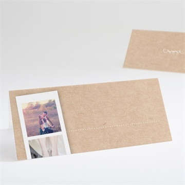 Marque-place mariage reportage photo