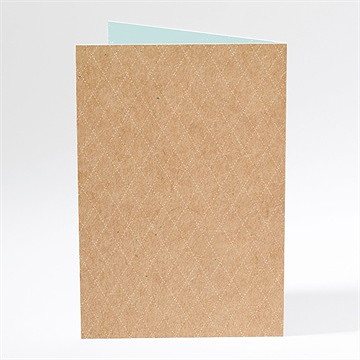 Menu mariage notre roman photo - Dos du menu