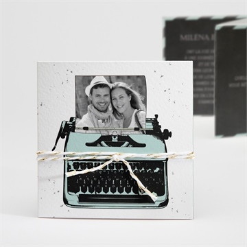 Faire-part mariage ecrire notre histoire