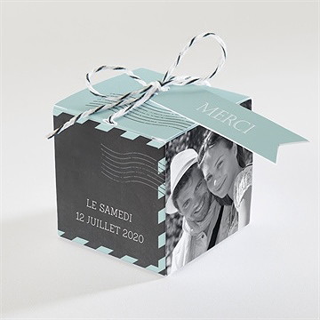 Boîte de dragées mariage ecrire notre histoire