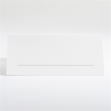 Marque-place mariage fleurs et champetre - Dos du marque-place