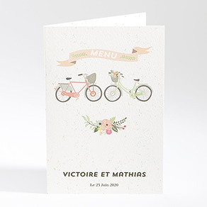 Menu mariage en tandem