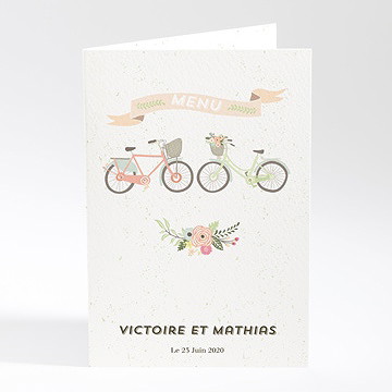 Menu mariage en tandem